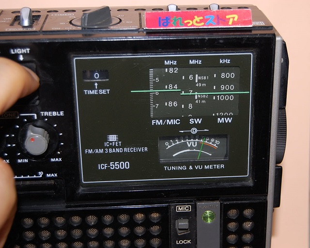 SONY スカイセンサー5500 1972年製（ICF-5500 FM/AM/SW 3 BAND 