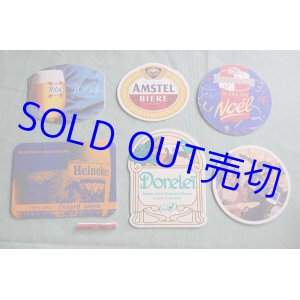 画像: France coasters 6枚セット　＃１