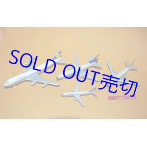 画像: ドイツ・SCHABAK製 Nr.910-1 1/600 ルフトハンザ DC10/B737/A300/B747 旧ジェット機セット　【現地ドイツ空港限定品】