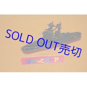 画像: 昭和30年代に近所の駄菓子屋で売られた日露戦争日本海海戦戦艦・鉛のおもちゃ