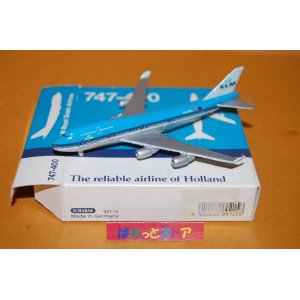 画像: ドイツ・SCHABAK社製No.921/5 縮尺1/600 "KLM" 　Boeing 747-400　1988年式