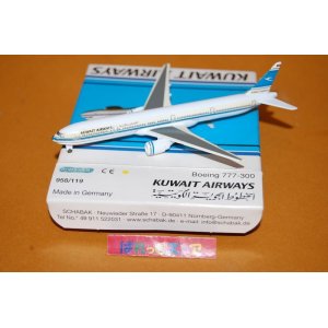 画像: ドイツ・SCHABAK社製　No.958/119 縮尺1/600 "KUWAIT AIRWAYS" Boeing 777-300 1994年式