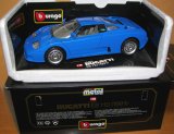 画像: イタリア・Burago製 No.3035 BUGATTI EB110 - 1991年式ブルー【1/18スケール】・1992年発売品・当時物