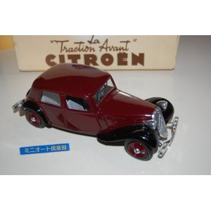 画像: フランス・ELIGOR製1/20 Citroen Traction Avant 11BL 1938 BLACK/BROWN・元箱付き・2014年フランス製品 