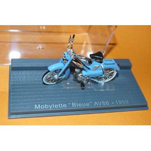 画像: Altaya Editions - IXO 縮尺1/24 MOBYLETTE BLUE AV88 1959年式モベット・2006年製品・未使用