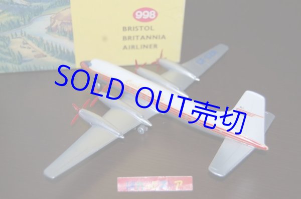 画像2: 英国・DINKY SUPERTOYS - BRISTOL BRITANNIA 1958 "CANADIAN PACIFIC" AIRLINER・1959年当時物