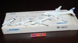 画像: SCHABAK製 Nr.910-6 縮尺1/600 サベナ・ベルギー航空 BAe146/Boeing737/Airbus310/Boeing747主要４機セット・1990年代ドイツ製