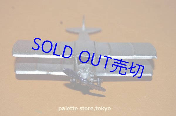 画像2: アメリカ・TOOTSIETOY No.2218 Biplane Wings Ryan（ライアン複葉機)・ 1931年発売品・銀色塗装　オリジナル品