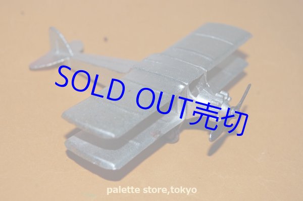 画像3: アメリカ・TOOTSIETOY No.2218 Biplane Wings Ryan（ライアン複葉機)・ 1931年発売品・銀色塗装　オリジナル品