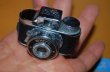 画像3: 豆カメラ　三和商会 Mycro マイクロ I型フード+フィルター／革製カメラ+レンズケース付き・1948年日本製