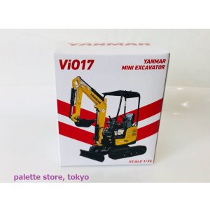 画像: ヤンマー Vi017 ミニショベルプル　縮尺1/34スケール　プルバックカー・ヤンマー　PR用非売品・新品