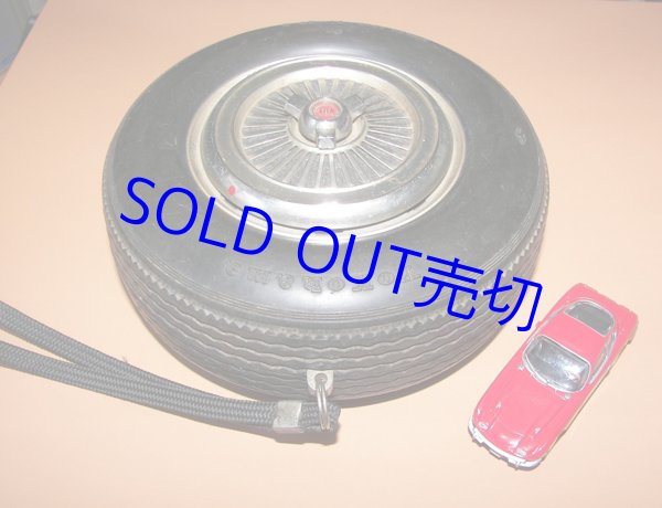 画像1: 横浜タイヤ販売促進キャンペーン　レトロな 『携帯ストラップ付き６石トランジスターラジオ』