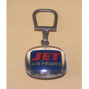画像: JET AIR FRANCE：フランスの航空会社「エールフランス」のブルボン製キーフォルダー