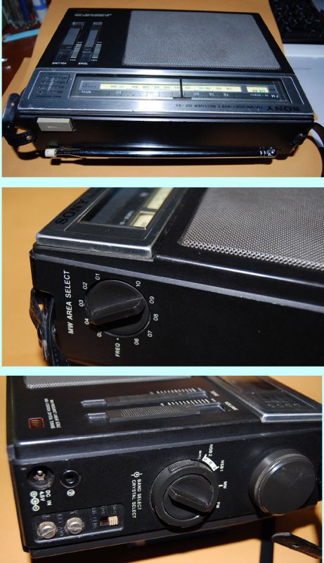 画像: ソニー　FM/MW/NSB1・NSB2 RECEIVER ICF-S5型 「ザ・感度」1979年