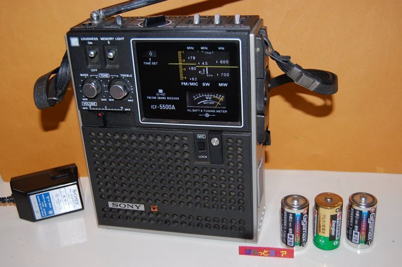 SONY スカイセンサー5500A 1974年型 （ICF-5500A FM/AM/SW 3 BAND 