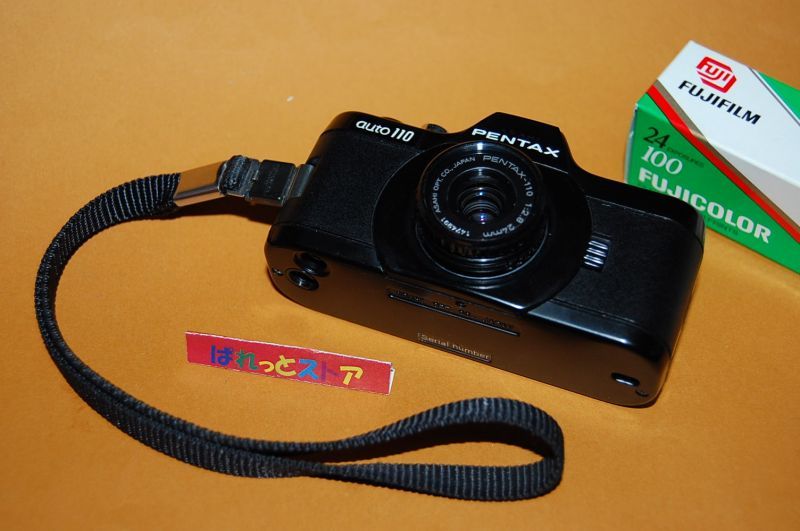 画像: ASAHI PENTAX auto110ボディー＆ 24mm F2.8標準レンズ付き・一眼レフカメラ　1979年式
