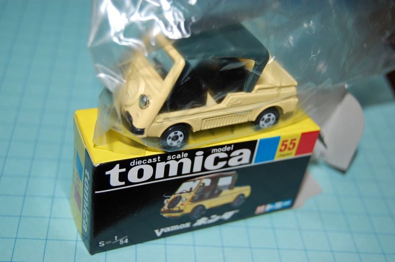 TOMICA トミカ No.55 Vamos ホンダ 【トミカ 30周年復刻版・黒箱・2000