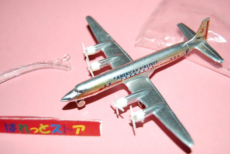 画像: Frankonia MINI BOX SERIES - DC-7C AMERICAN AIRLINES, Hong Kong, 1968年製品