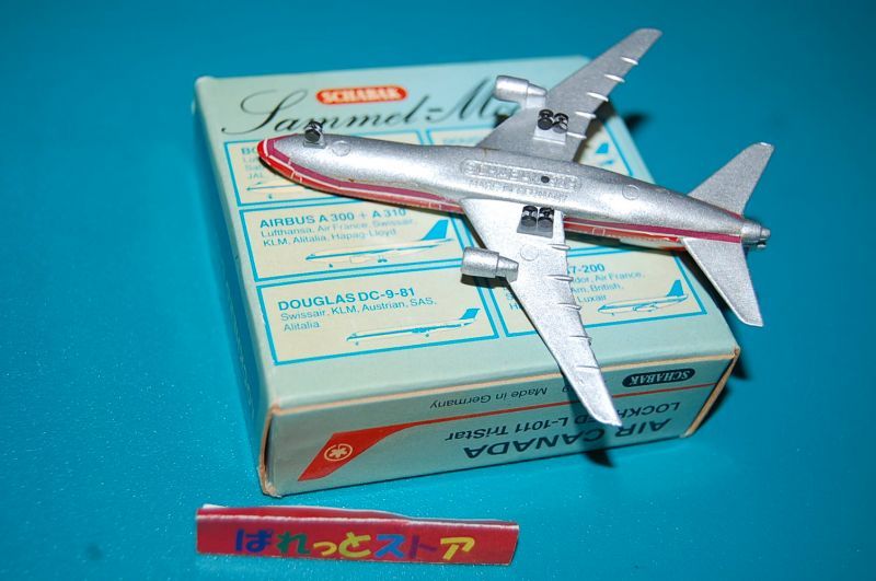 画像: ドイツ製・New Vintage 1980's Schabak No.909/19 "AIR CANADA" Lockheed L-1011 TriStar カナダ航空トライスター