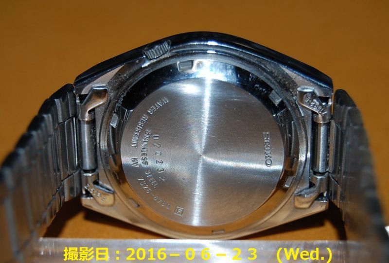 画像: SEIKO セイコー5 AUTOMATIC デイデイト メンズ 7S26-8760 機械式自動巻　2000年製　夜光の短針・長針＆インデックス