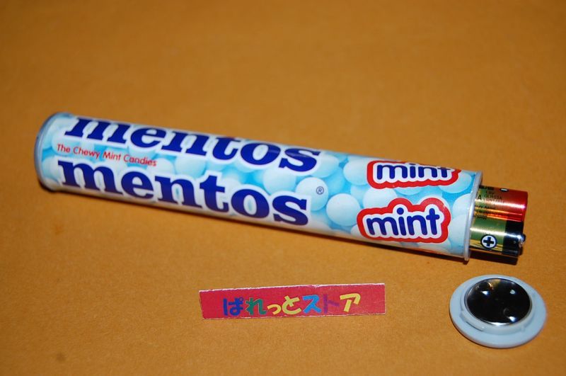 平成12年・懸賞当選品ラジオ・mentos mintメントスキャンディ型 AM