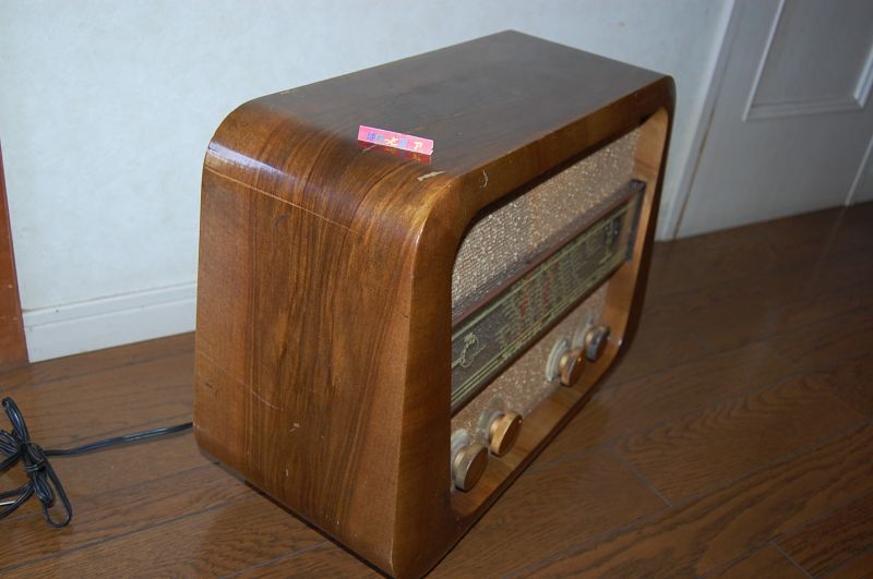 画像: フィリップス・オーストリア(Philips Austria GmbH)６球スーパーアダージョ1951年製ラジオ受信機