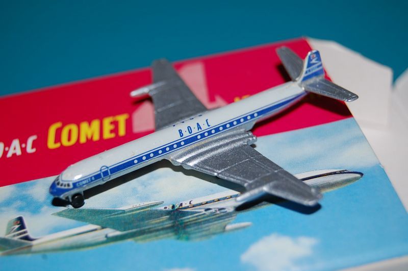 画像: ドイツ・SCHABAK社製 Nr.942/106 1/600 BOAC英国海外航空 Comet4型・1990年代初期品