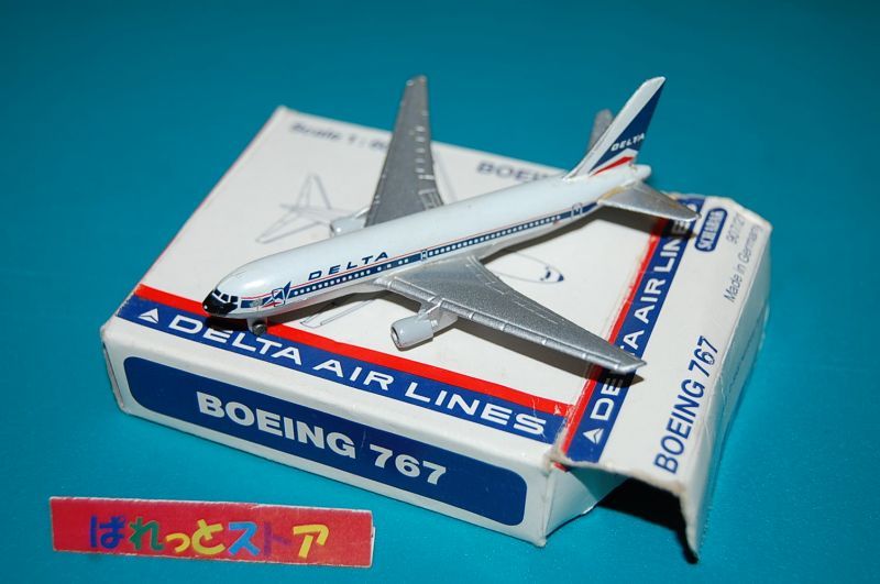 画像: ドイツ・SCHABAK社製No.907/21 縮尺1/600 "DELTA AIR LINES" Boeing 767 1982