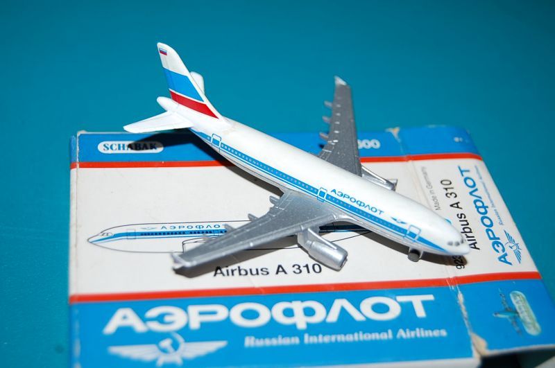 画像: ドイツ・SCHABAK社製No.950/139 縮尺1/600 "Aeroflot Russian Airlines" Airlines Airbus A 310 1983