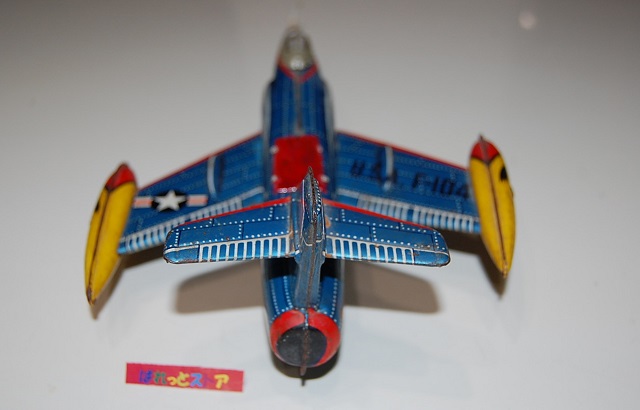 増田屋コーポレーション・Modern Toys ブリキおもちゃ・米軍 F-104 
