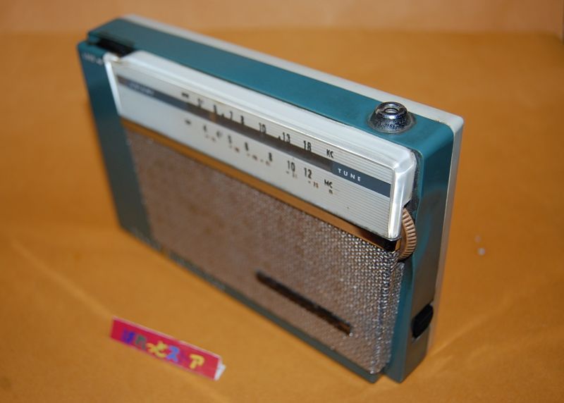 画像: スタンダードラジオ・SR-H107 2バンド SW/MW トランジスタラジオ受信機・1961年製・ブルー