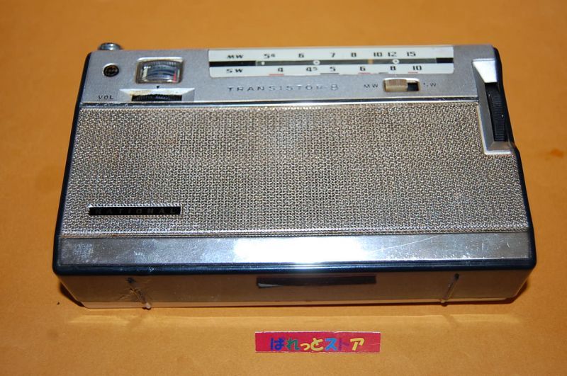 画像: 松下電器・Model No.T60 ・2バンド(短波/中波) 8石トランジスターラジオ受信機 1959年製・整備済良好品