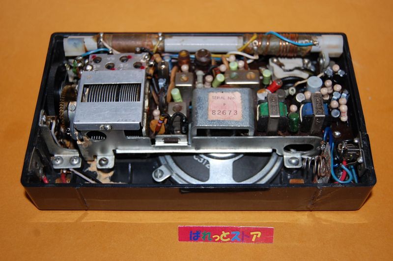 画像: 松下電器・Model No.T60 ・2バンド(短波/中波) 8石トランジスターラジオ受信機 1959年製・整備済良好品