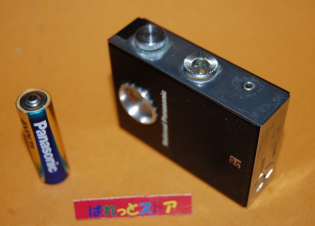 画像: 松下電器産業・Model No.R-155 ７石ゲルマニウム トランジスターミニラジオ受信機　1966年製