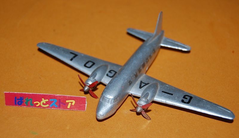 画像: 英国・DINKY-TOYS No.70c VICKERS "Viking Air Liner" 「双発航空機」G-AVKW ・1947年製