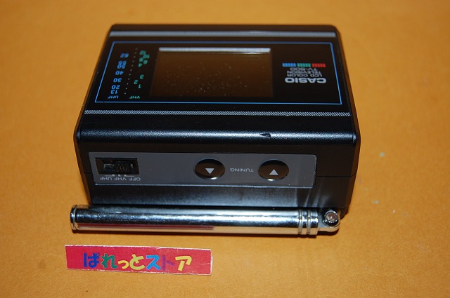 画像: カシオ計算機・TV-500 　コンパクト 2インチポータブル カラーテレビ 1988年発売品