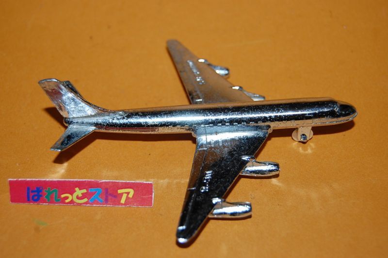 画像: BANDAIYA 萬代屋 No.511 DOUGLAS DC-8型ジェット旅客機　合金モデル・1961年日本製・当時物