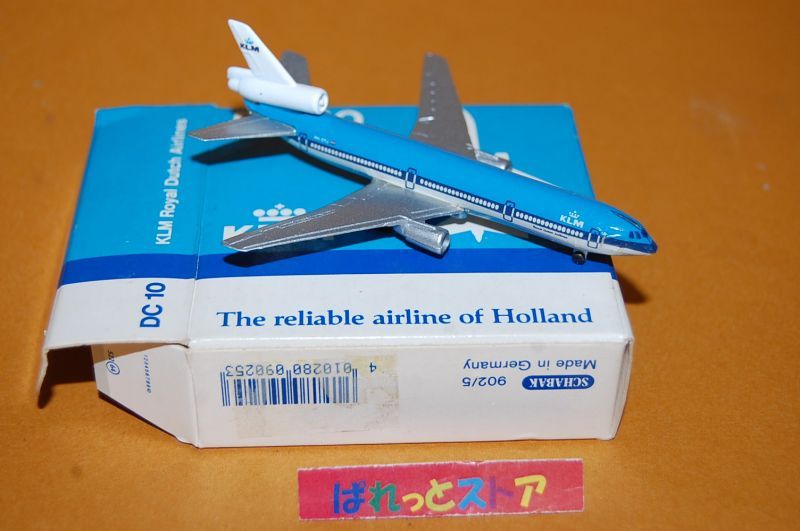 画像: ドイツ・SCHABAK社製No.902/5 縮尺1/600 "KLM" McDonnell Douglas DC-10 1970年式