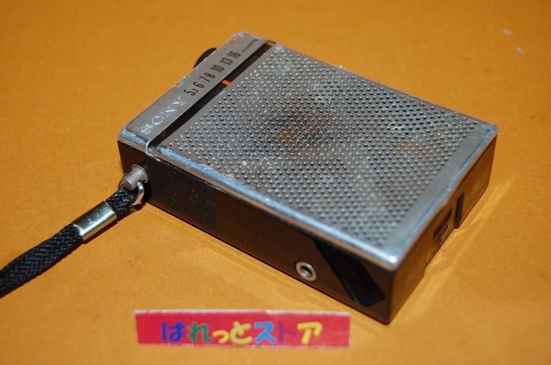 画像: ソニー Model TR-3460　AM 小型（タバコの箱よりも小さい）トランジスターラジオ　1978年型