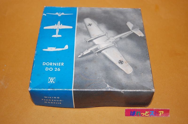 画像: 旧西ドイツ・バイキング社製の「Dornier Do 26型 - ４発飛行艇」のミニチュア模型・1962年発売品