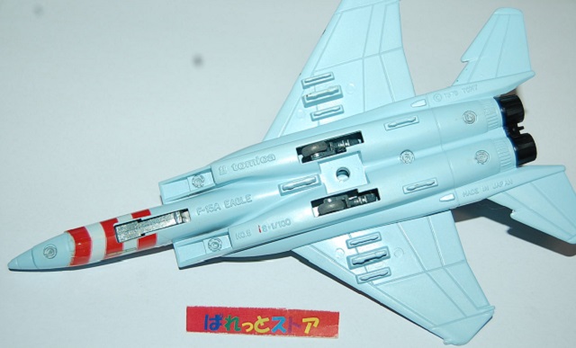 画像: 日本製・TOMICA SUPER WING No.5 マクドネル ダグラス F-15A 制空戦闘機 イーグル・米国空軍ロサンゼルス航空隊 1979年製・全長19cm
