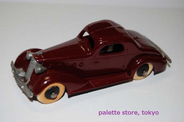 画像1: 戦前米国・TOOTSIETOY製 La Salle Convertible Coupe 1934 チョコレート色・1935年製【レストア品】