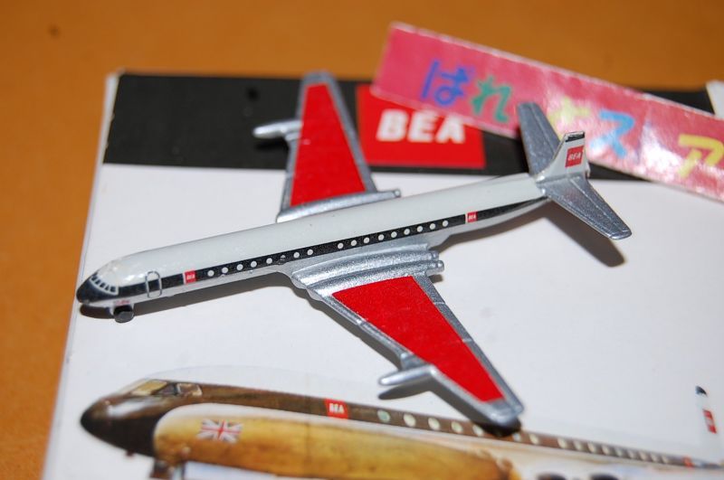 画像: ドイツ・Schabak No.942/14 De Havilland Comet C4 "BEA英国欧州航空"・1980年代中期発売品