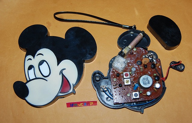 画像: 米国・Walt Disney Productions No.179　5石トランジスタラジオ受信機"Mickey Mouse Radio" 1973年・ホンコン製造品