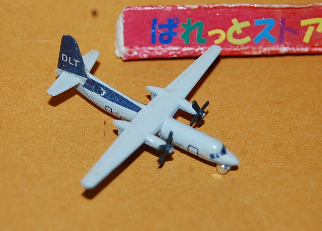 画像: ドイツ・SCHABAK社製 Nr.930 1/600 ドイツDLT航空 フォッカーF-27型フレンドシップ・1990年代初期品