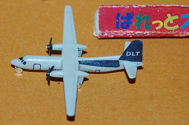 画像2: ドイツ・SCHABAK社製 Nr.930 1/600 ドイツDLT航空 フォッカーF-27型フレンドシップ・1990年代初期品