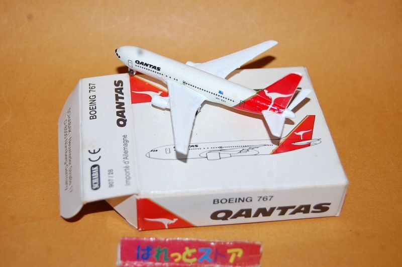 画像: ドイツ・SCHABAK社製No.907/28  縮尺1/600 "QANTAS Airways"  Boeing 767  1982