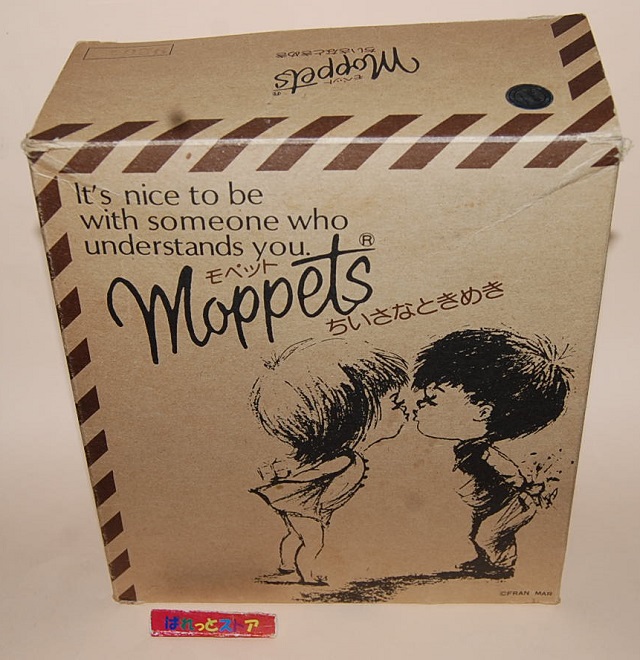 画像3: 株式会社シバ・ちいさなときめき FRAN MARデザイン Moppets ちっちゃな愛シリーズ『キッシング』元箱付き1970年代日本製品