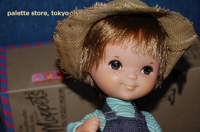 画像3: 柴製作所・ちいさなときめき FRAN MARデザイン・『 Moppets モペット 』麦藁帽子の男の子ドール・1973年・日本製・元箱付き