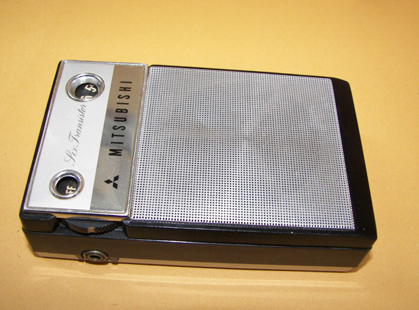 画像: 三菱電機　MODEL 6X - 172　トランジスターラジオ　1965